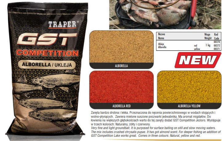 Zanęta ALBORELLA Traper GST yellow 1kg