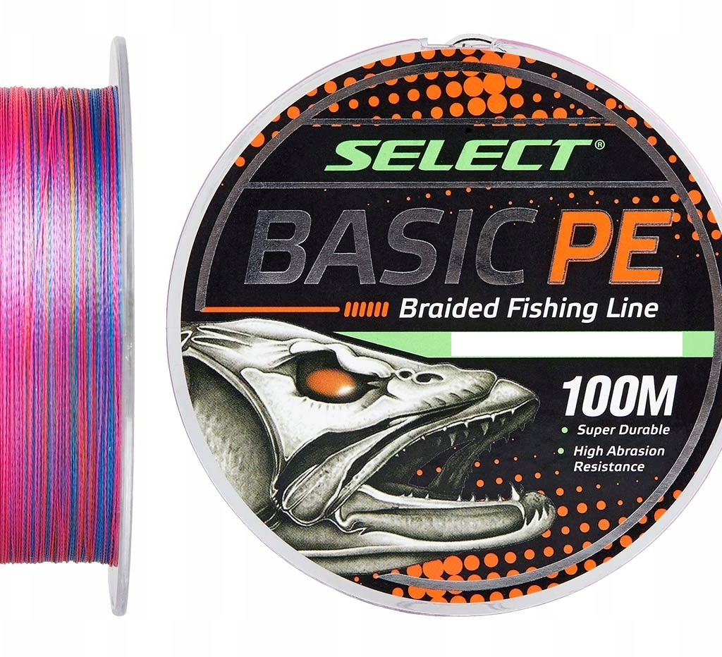 Select Basic PE 150m (multicolor) 0.10mm 10lb/4.8k