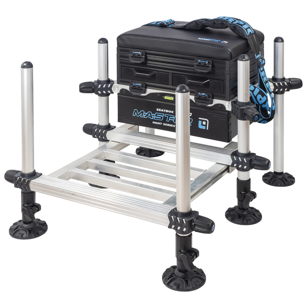 KOSZ WĘDKARSKI LORPIO MASTER 500 Z PLATFORMĄ