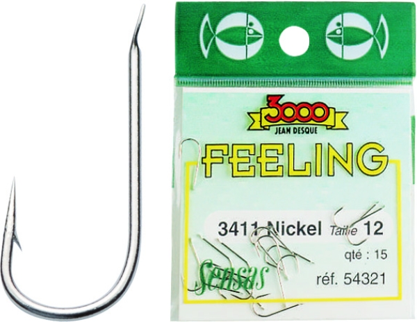 HACZYKI SENSAS 3411 NICKEL N°18 54291