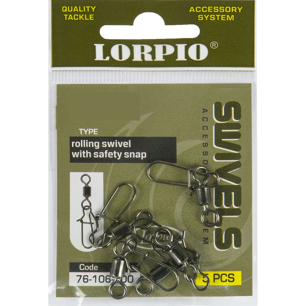 KRĘTLIK Z AGRAFKĄ ROLLING WITH SAFETY No1 5szt