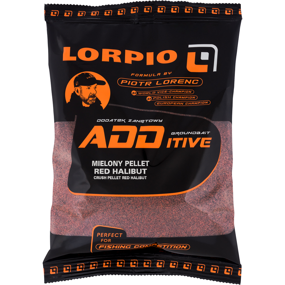DODATEK DO ZANĘT LORPIO MIELONY PELLET RED HALIBUT