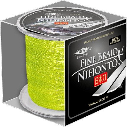 Plecionka Mikado Fine Braid 0,45/300m fluo