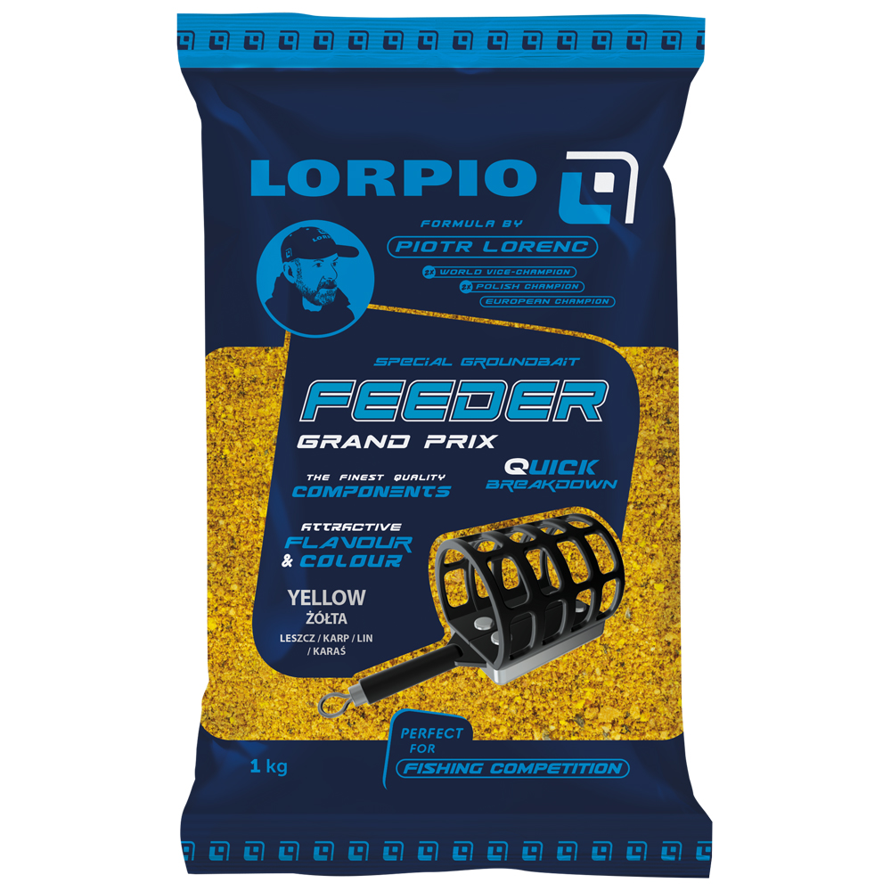 ZANĘTA LORPIO MPU FEEDER GRAND PRIX YELLOW 1000g