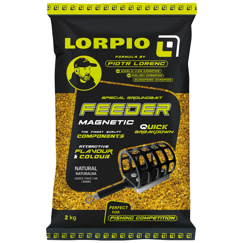 ZANĘTA LORPIO MPU FEEDER MAGNETIC NATURAL 2000g